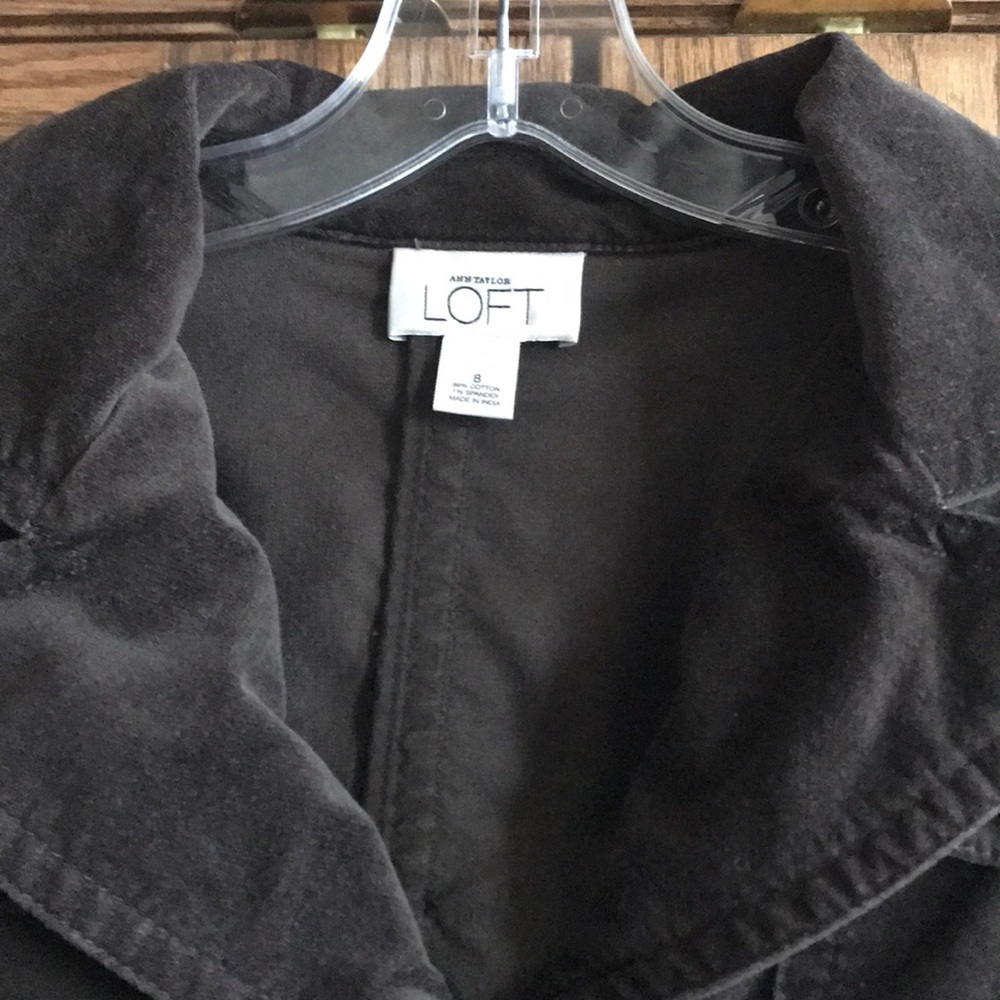 Loft Brown Blazer - EUC - Hardly worn - size 8 - Picture 4 of 10